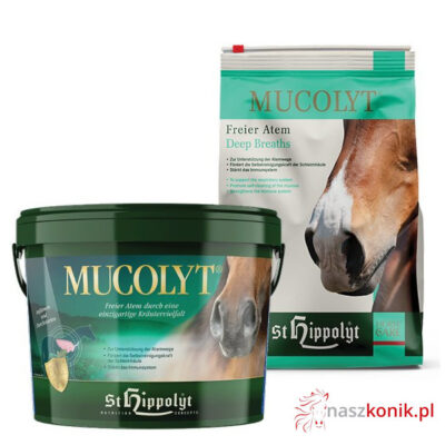 St. Hippolyt Mucolyt - zioła na układ oddechowy koni RAO Astma Alergia