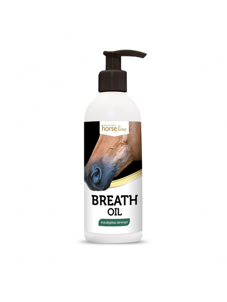 HorseLinePRO Breath Oil oliwka wspierająca drogi oddechowe koni 250ml