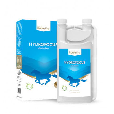 HorseLinePRO HydroFocus Electrolyte elektrolity regenerujące dla koni 1litr