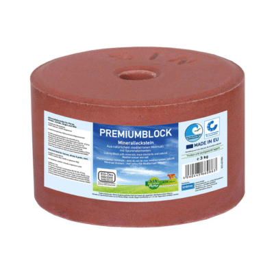 Lizawka z solą z Morza Śródziemnego PREMIUMBLOCK 3kg - IMIMA z mikroelementami