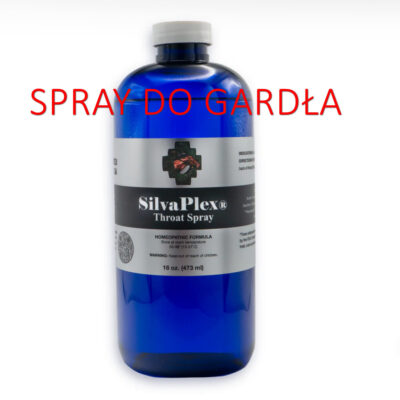 SilvaPlex Throat Spray - spray ze srebrem do gardła dla koni (16oz) 473 ml